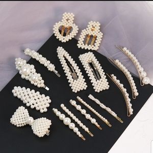 Pearl hairpins  six pieces